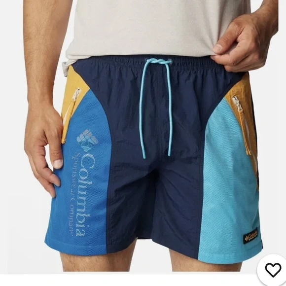 Columbia Men's Riptide Retro 6" Shorts - Picture 7 of 8